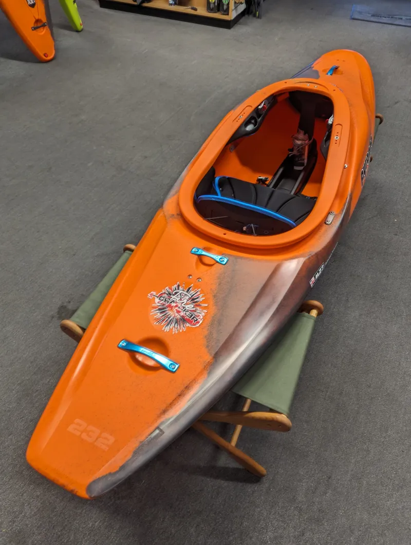 2023 Pyranha Firecracker 232 Factory Second Down River Kayak Fire Ant-2